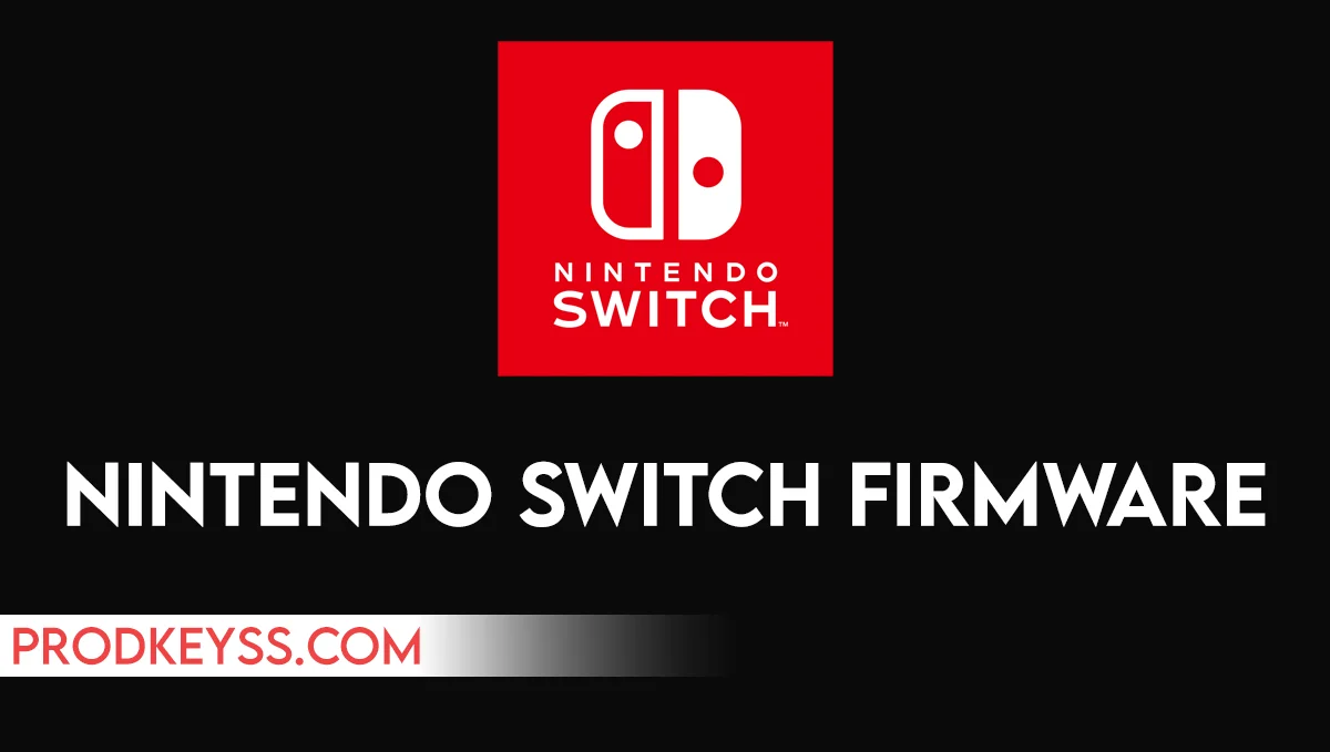 Nintendo Switch Firmware Nintendo Switch Firmware